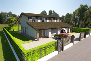 Rif.2157 Bibbiano: Nuova Villa Abbinata in Classe A3  € 380.000